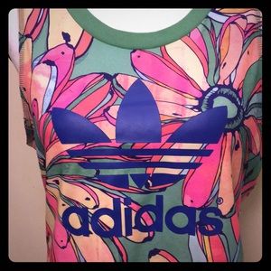 SALE!ADIDAS ORIGINALS CLASSIC BANANAS CROP TOP